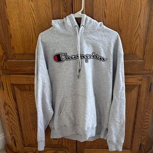 Champion Light Gray Men's Hoodie